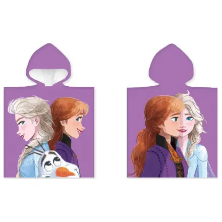 Disney Frozen Fioletowe Ręcznik plażowy Poncho zdjęcie produktu
