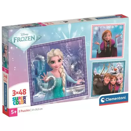 Puzzle Disney Frozen 3x48 elementów zdjęcie produktu