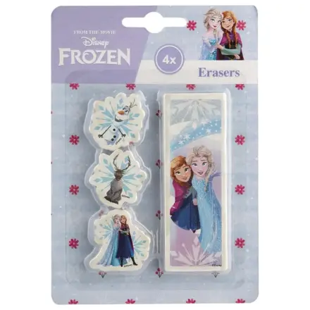 Disney Frozen Sisters Zestaw Gumek w kształcie, 4-częściowy zdjęcie produktu