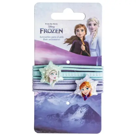 Disney Frozen Snowflakes Zestaw Gumek do włosów 8 szt. zdjęcie produktu