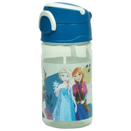Disney Frozen Together Plastikowa Butelka ze Słomką i Wieszakiem 350 ml zdjęcie produktu
