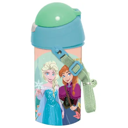 Disney Frozen Together Plastikowa butelka ze słomką ze smyczą 500 ml zdjęcie produktu