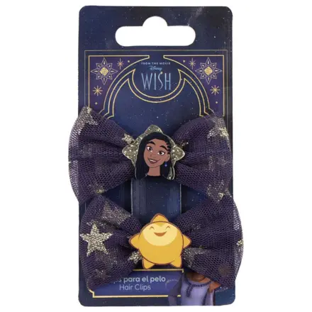 Disney Wish Zestaw spinek do włosów Sparkling Bows, 2 sztuki zdjęcie produktu