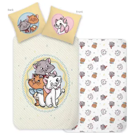 Disney Marie Trio dziecięca, przedszkolna poszwa na kołdrę zdjęcie produktu