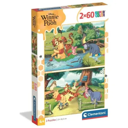 Disney Kubuś Puchatek Funny Day 2x60 sztuk układanka zdjęcie produktu