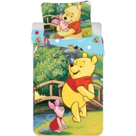 Disney Winnie the Pooh Dziecięca Poszwa na kołdrę 90x140cm, Poszewka na poduszkę 40x55 cm zdjęcie produktu