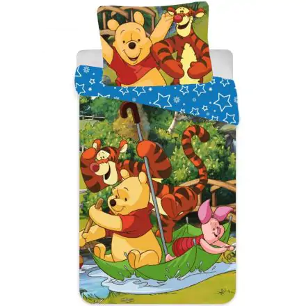 Disney Kubuś Puchatek Dziecięca Poszewka na kołdrę 90x140cm, Poszewka na poduszkę 40x55cm zdjęcie produktu