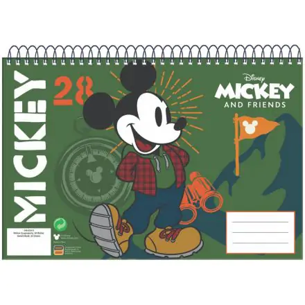 Disney Mickey A/4 Szkicownik Spiralny 30 kartek zdjęcie produktu