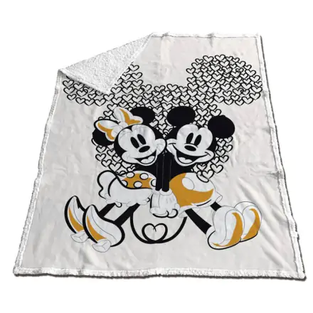 Disney Mickey & Minnie koralowy koc sherpa zdjęcie produktu