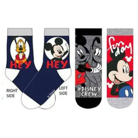 Disney Mickey Crew Skarpetki Dziecięce 27/30 zdjęcie produktu