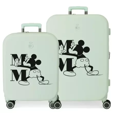 Disney Mickey Happiness ABS zestaw 2 walizek trolley termékfotója