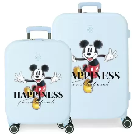 Disney Mickey Happiness ABS pack 2 walizki trolley termékfotója