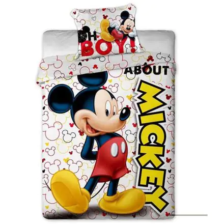 Disney Mickey poszwa na kołdrę z mikrofibry na łóżko 90cm zdjęcie produktu