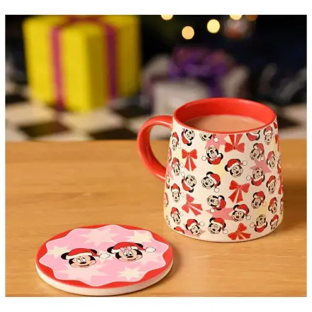 Disney Mickey & Minnie Zestaw kubek i podkładka 250ml zdjęcie produktu