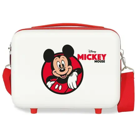 Disney Mickey Red ABS walizka podróżna z możliwością adaptacji na kosmetyki 29cm zdjęcie produktu