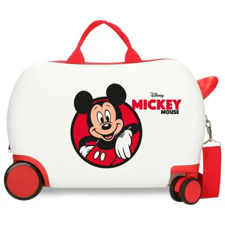 Disney Mickey Czerwona walizka kabinowa z ABS trolley 45cm zdjęcie produktu