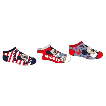 Disney Mickey Red Style dziecięce sekretne skarpety 31/34 zdjęcie produktu