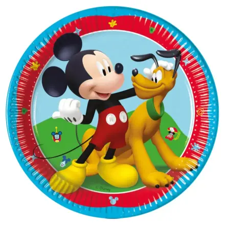 Disney Mickey Rock the House papierowy talerz 8-częściowy 20 cm FSC zdjęcie produktu