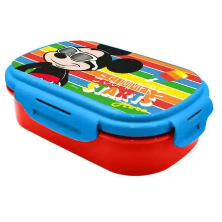 Disney Mickey lunch box + sztućce termékfotója