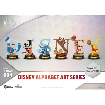 Disney Mini Diorama Stage Statuetki 6-pak 100 Years of Wonder-Disney Alphabet Art 10 cm zdjęcie produktu