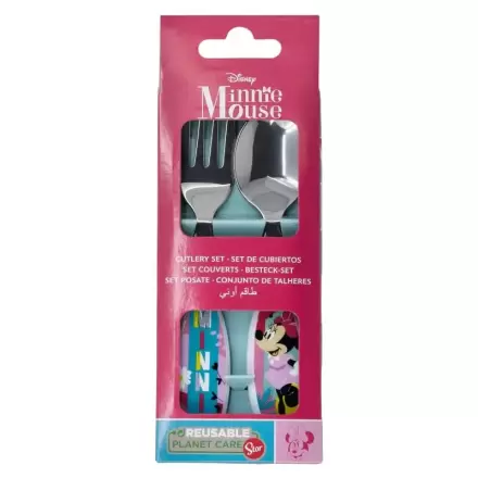 Disney Minnie Zestaw 2 metalowych sztućców zdjęcie produktu