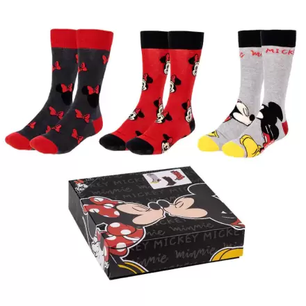 Disney Minnie pack 3 pary skarpetek adult termékfotója