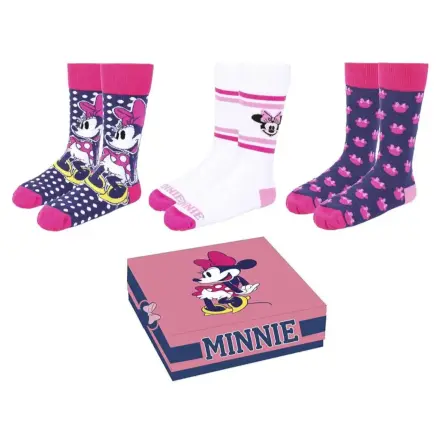 Disney Skarpetki 3-pak Myszka Minnie 36-41 zdjęcie produktu