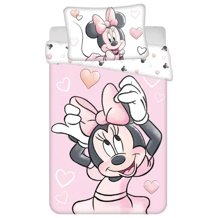 Disney Minnie Blush Pink Poszewka na kołdrę dla dzieci i małych dzieci zdjęcie produktu
