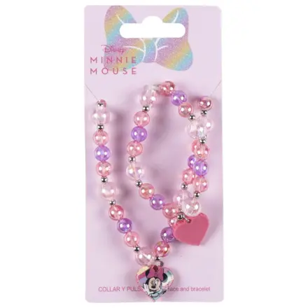 Disney Minnie Bubble Beaded Zestaw naszyjnika i bransoletki zdjęcie produktu