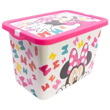 Disney Minnie Edgy Bows plastikowy pojemnik do przechowywania 7 L zdjęcie produktu