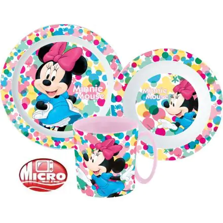 Disney Minnie Zestaw naczyń, zestaw mikro plastikowy zdjęcie produktu
