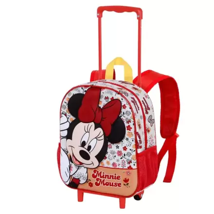 Disney Minnie Flowered 3D trolley na kółkach 34 cm termékfotója