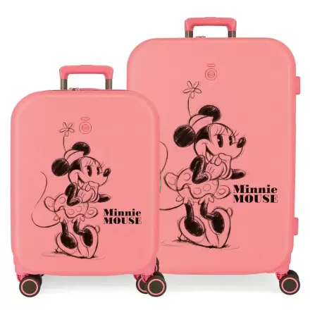 Disney Minnie Happiness ABS zestaw 2 walizek na kółkach trolley termékfotója