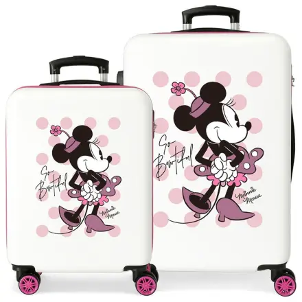 Disney Minnie Have A Good Time ABS dwuczęściowy zestaw walizek na kółkach 55/65 cm zdjęcie produktu