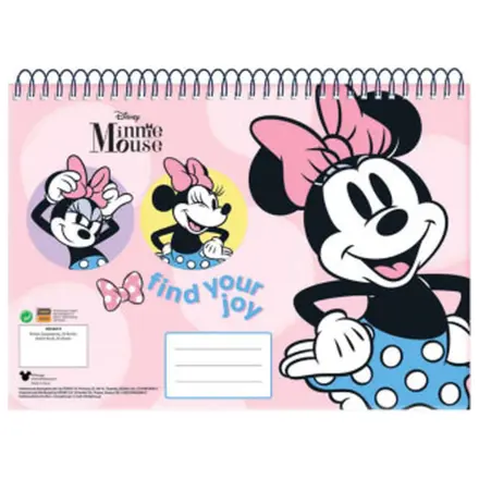 Disney Minnie Joy A/4 Szkicownik spiralny 30 arkuszy zdjęcie produktu