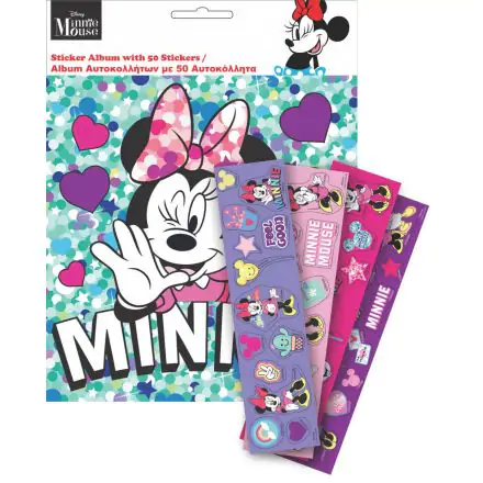 Disney Minnie Album naklejek z 50 naklejkami zdjęcie produktu