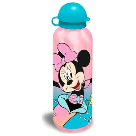 Disney Minnie Mermaid Aluminiowa butelka na wodę z nakrętką do picia 500 ml zdjęcie produktu