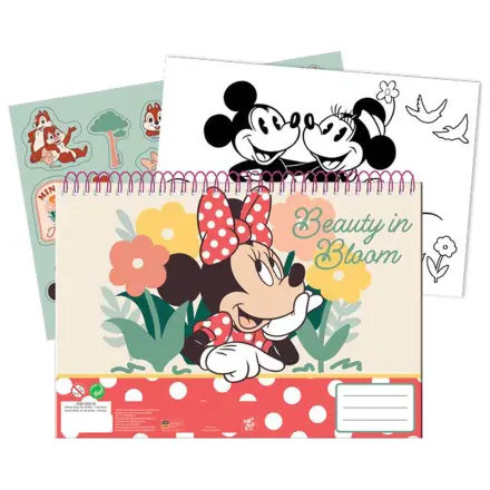 Disney Minnie Nomadic Spirit A/4 Spiralny Szkicownik z 40 Naklejkami zdjęcie produktu