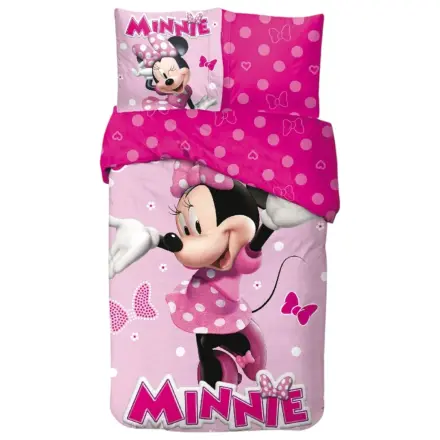 Disney Minnie Pink Polka Bow poszewka na kołdrę zdjęcie produktu