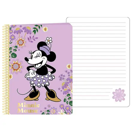 Disney Minnie Purple spiralny notatnik, A5 zdjęcie produktu
