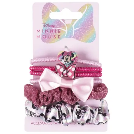 Disney Minnie Rainbow Hair Tie Zestaw 6 sztuk zdjęcie produktu