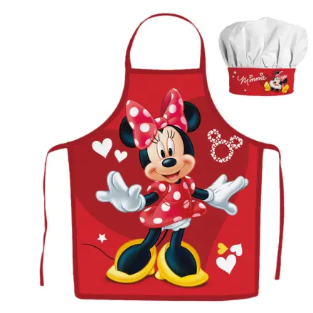 Disney Minnie Red Hearts Fartuch dziecięcy 2-częściowy zestaw zdjęcie produktu