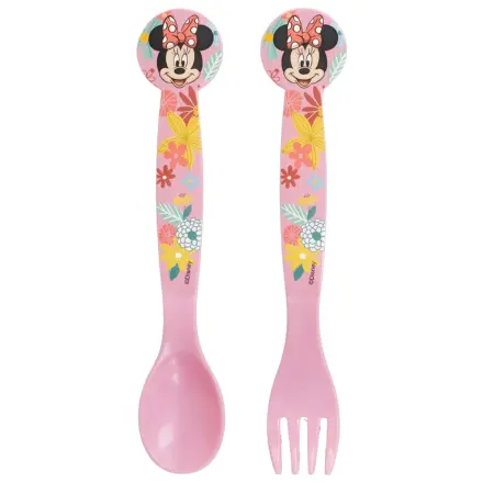 Disney Minnie Wiosenny zestaw plastikowych sztućców - 2 sztuki zdjęcie produktu