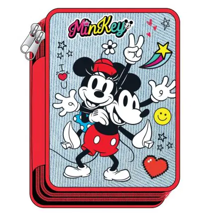 Disney Minnie Dwupiętrowy Wypełniony Piórnik zdjęcie produktu