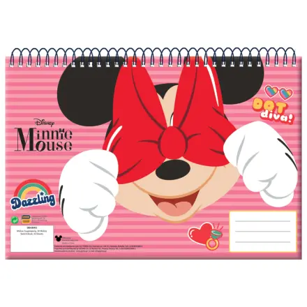Disney Minnie Wink A/4 Spiralny Szkicownik, 30 kartek zdjęcie produktu