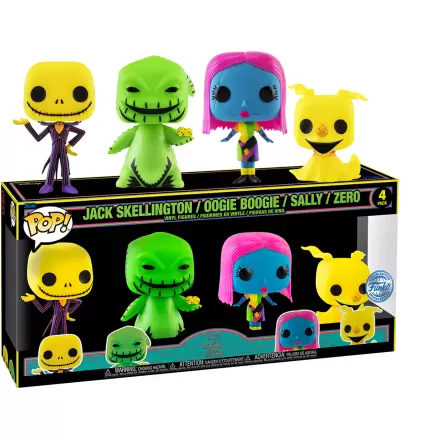 Disney POP! Movies Vinyl Figure 4-Pack Miasteczko Halloween (EMEA) 9 cm termékfotója