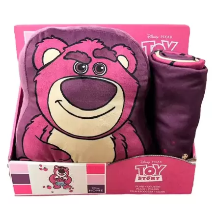 Zestaw polarowy kocyk + poduszka Disney Pixar Toy Story Lotso zdjęcie produktu
