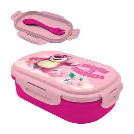 Disney Pixar Toy Story Lotso lunch box i sztućce zdjęcie produktu