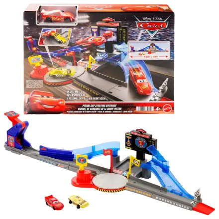 Disney Pixar Cars Piston Cup Stunting Speedway zestaw do zabawy zdjęcie produktu
