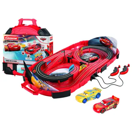 Disney Pixar Cars Tor wyścigowy Race in a Case zdjęcie produktu